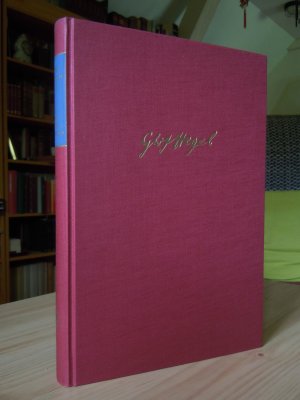 Sammelgebiet „Georg Wilhelm Friedrich Hegel“ – Bücher kaufen